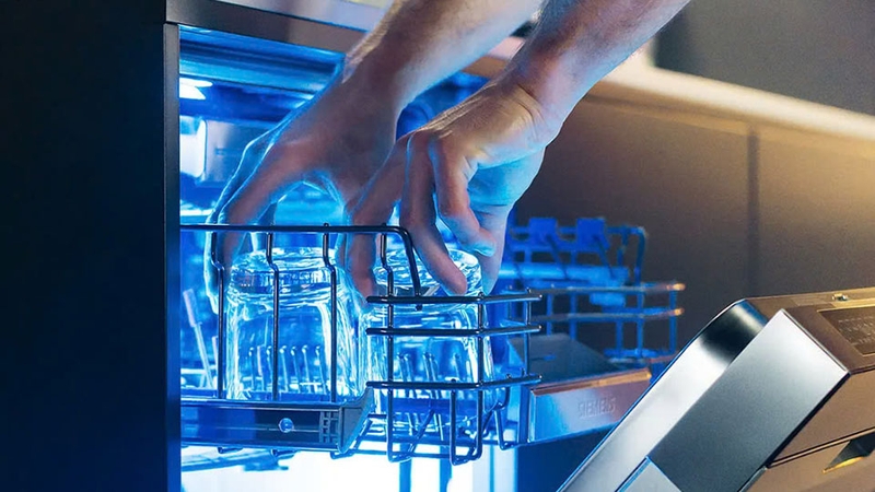 Công nghệ sấy Zeolith được ứng dụng trên máy rửa bát