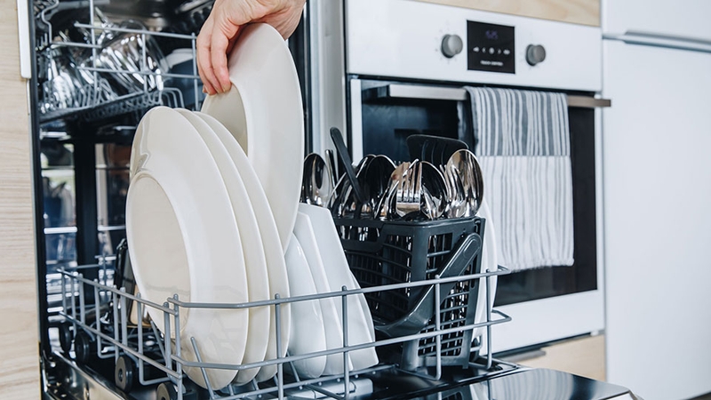 Công nghệ sấy Zeolith giúp bát đĩa sáng bóng và sạch sẽ