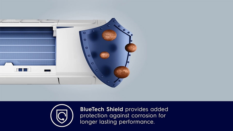 Công nghệ BlueTech giúp chống ăn mòn khi sử dụng máy lạnh