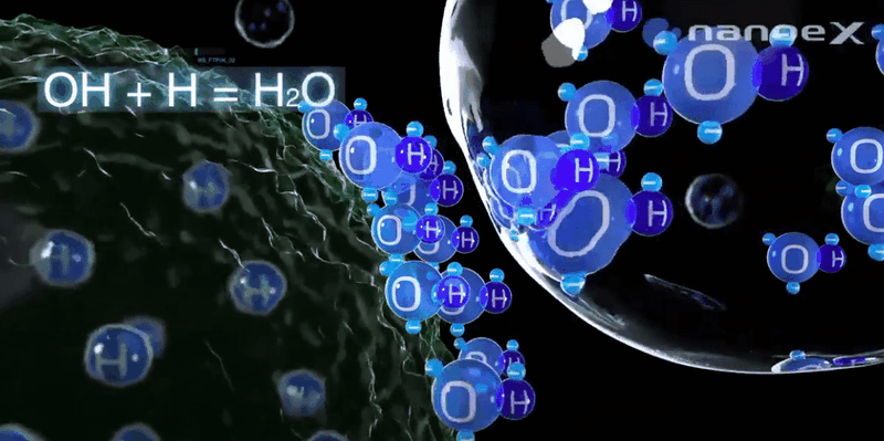 công nghệ trên máy lọc không khí - nanoe