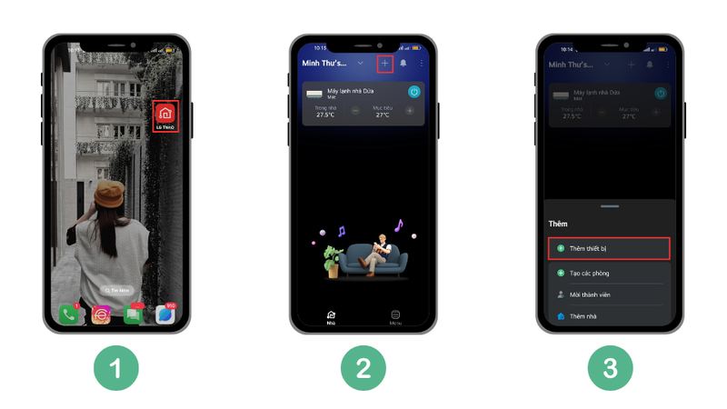 Kết nối máy giặt LG với ứng dụng LG ThinQ 1