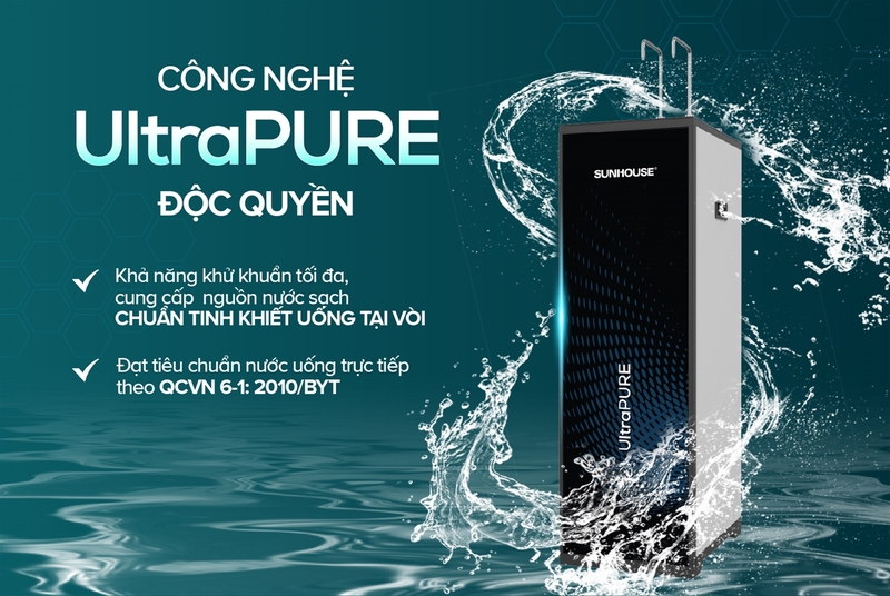 Công nghệ UltraPURE SUNHOUSE ảnh 3