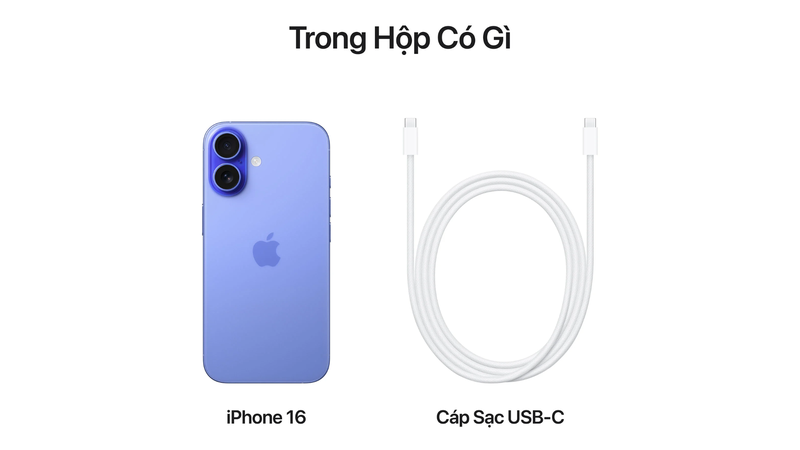 iPhone 16 có đi kèm củ sạc không?