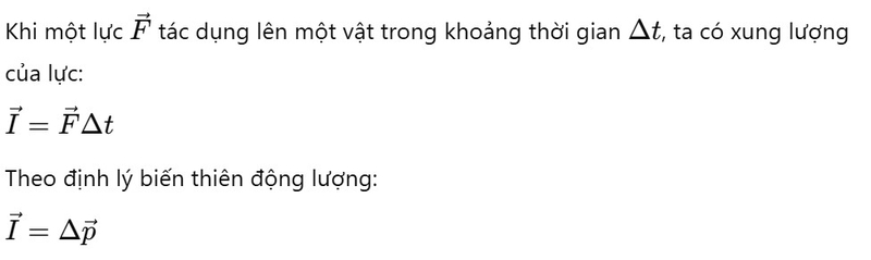 Công thức động lượng ảnh 2