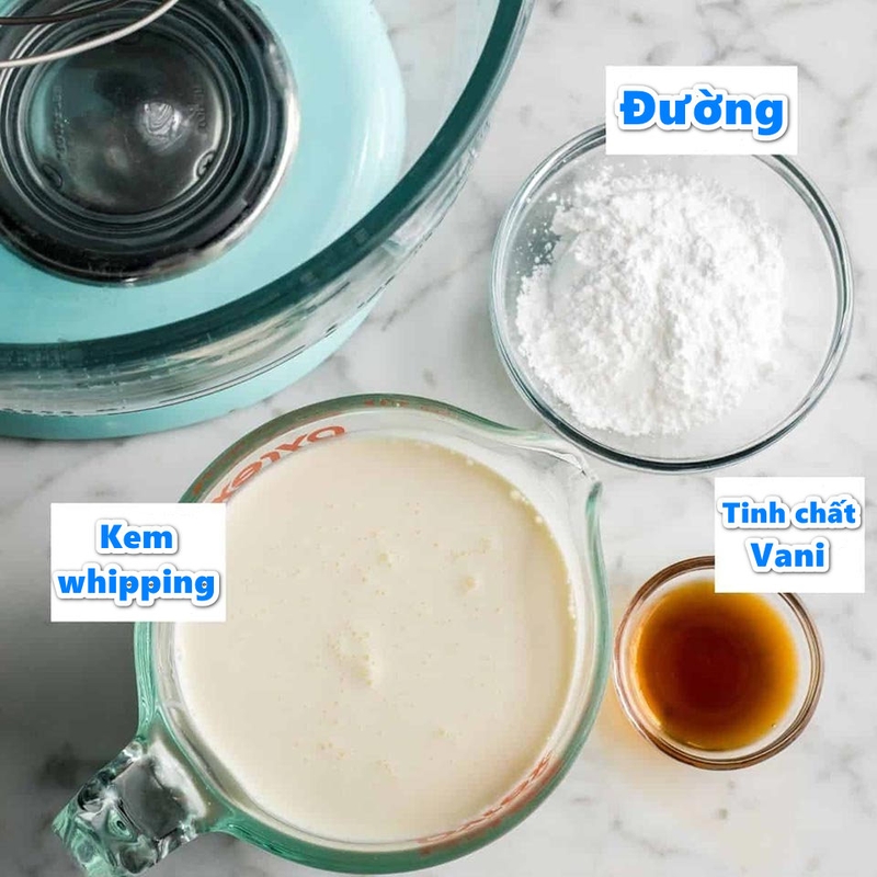 Công thức làm kem tươi - 01