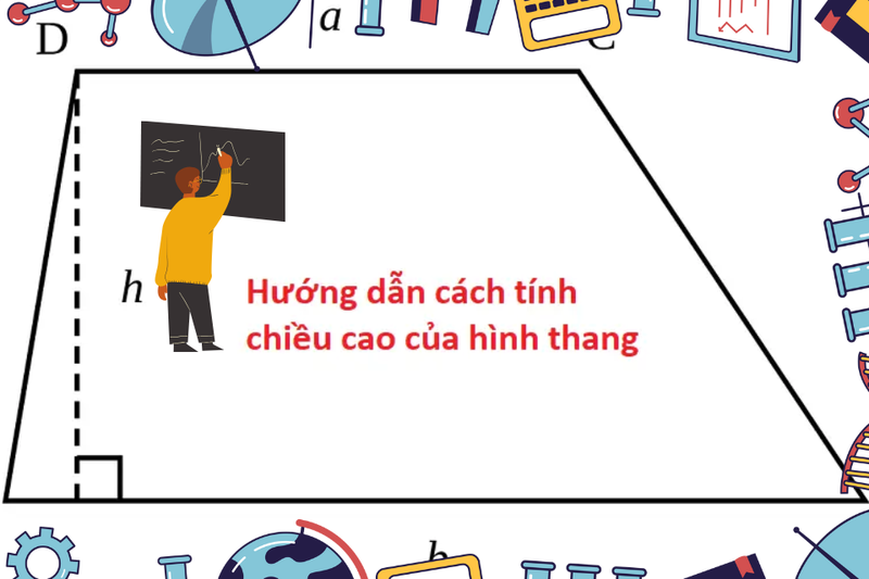 Công thức tính chiều cao hình thang (2)