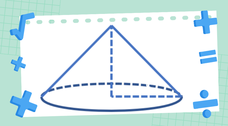 công thức tính thể tích khối nón 2