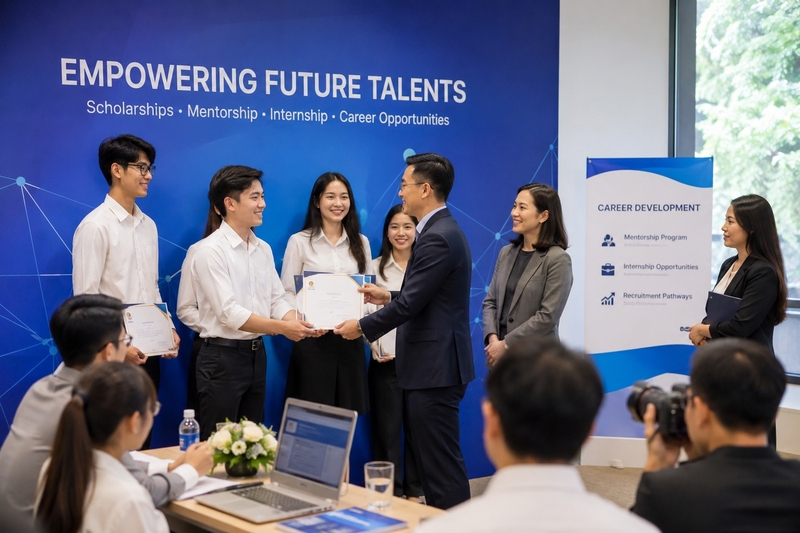 Học bổng từ doanh nghiệp và các quỹ xã hội