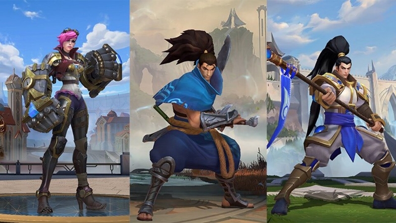 Các vị tướng bị Jax khắc chế