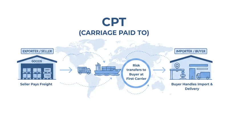 Trách nhiệm của người mua và người bán theo CPT