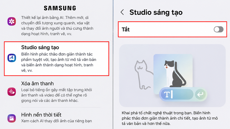 Creative Studio trên Galaxy S26 - hình 9
