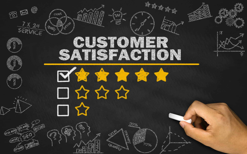 Sự hài lòng tổng thể qua toàn bộ quy trình