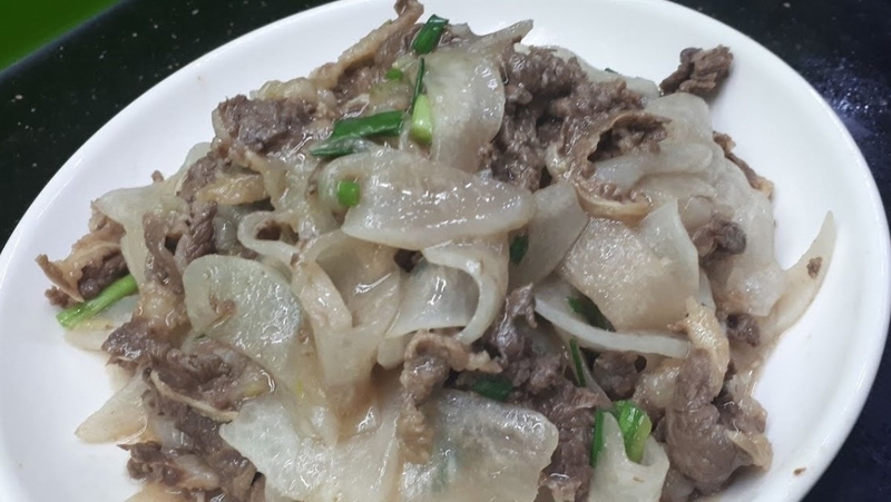 củ cải xào 2
