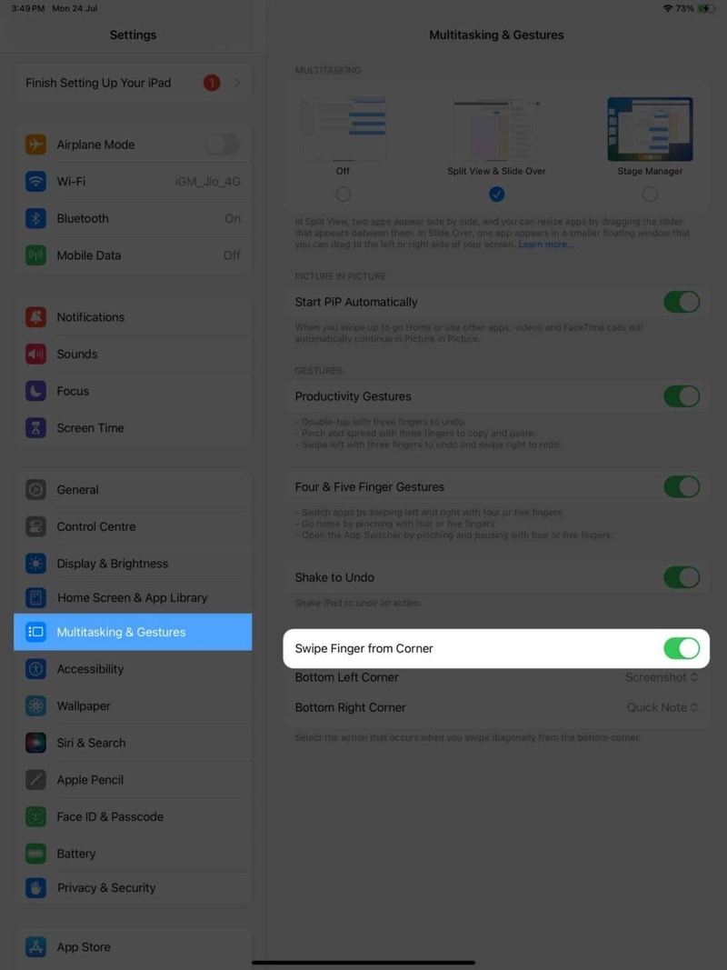 cử chỉ cho các kiểu máy iPad có Face ID - Hình 7