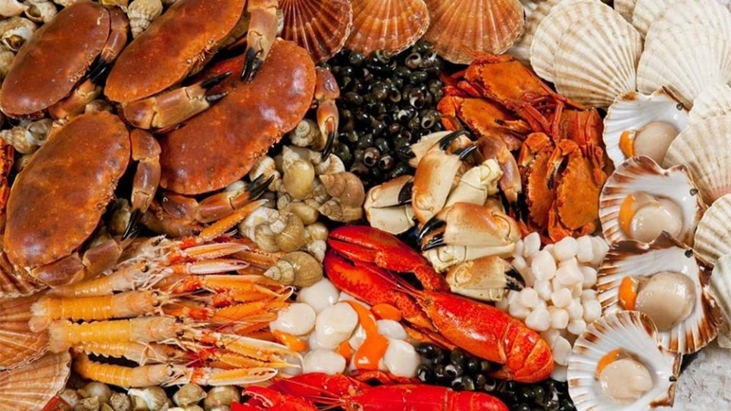 Thưởng thức hải sản tươi ngon