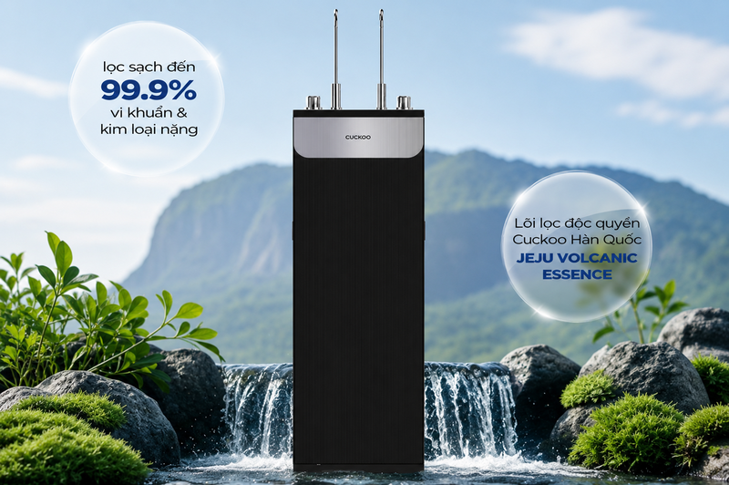 Máy lọc nước nóng lạnh RO Cuckoo CP-ARPV1201S/BKCRVNCV 12 lõi - hình 3
