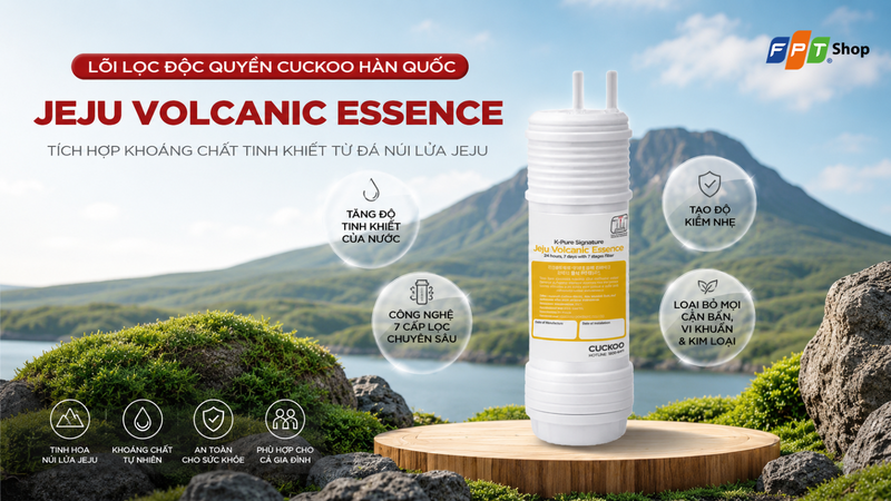Lõi lọc Jeju Volcanic Essence độc quyền