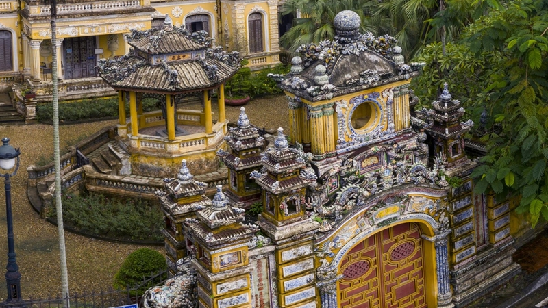 Cung An Định được UNESCO ghi nhận là di sản văn hóa thế giới
