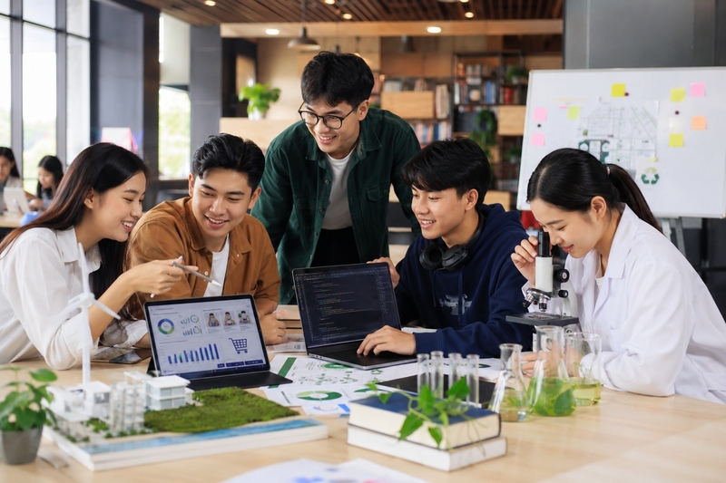 Khối D07 gồm những ngành nào