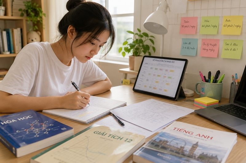 Cách ôn thi khối D07 hiệu quả