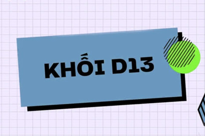 D13 là khối gì 6