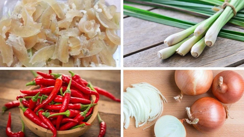 Nguyên liệu cần chuẩn bị