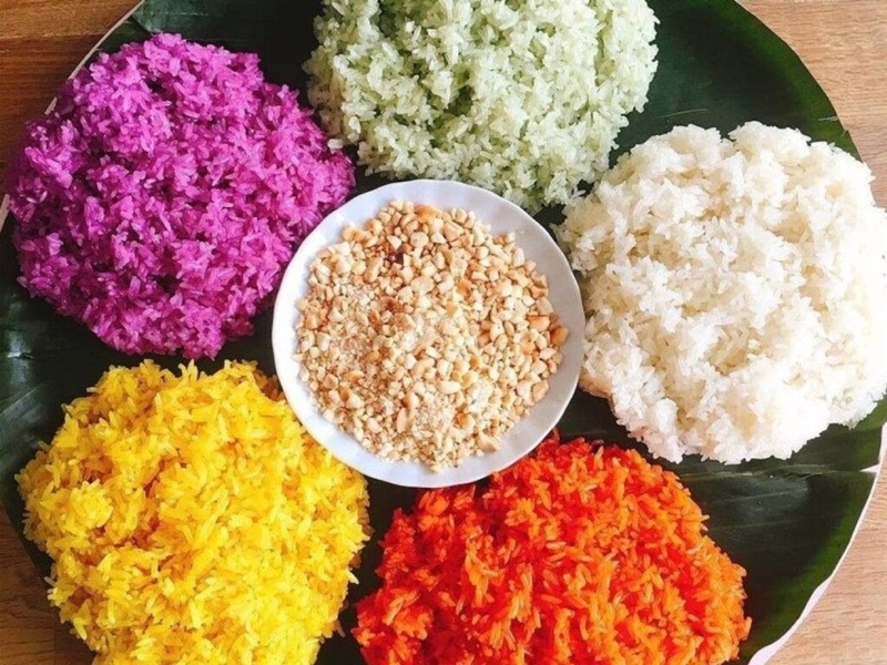 Xôi nếp nương Mai Châu