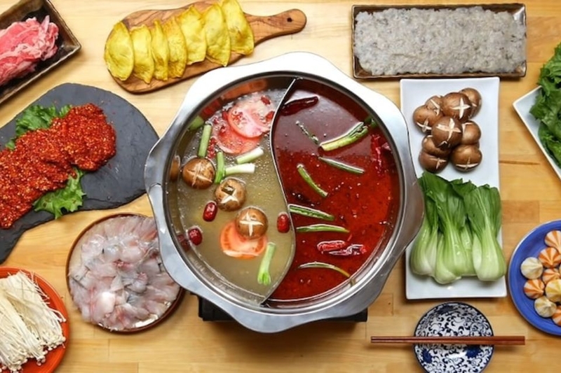 Lẩu xuyên tiêu ở Măng Đen