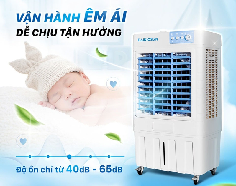 Quạt điều hòa Daikiosan DM107 3 chế độ gió linh hoạt
