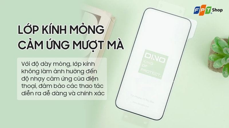 Miếng dán màn hình BagiTech Độ mỏng ấn tượng