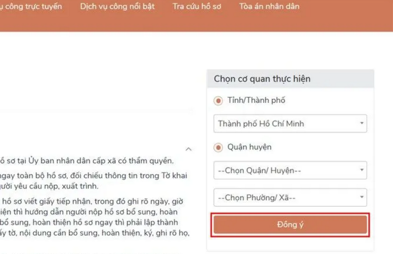 Lọc kết quả theo Cơ quan thực hiện
