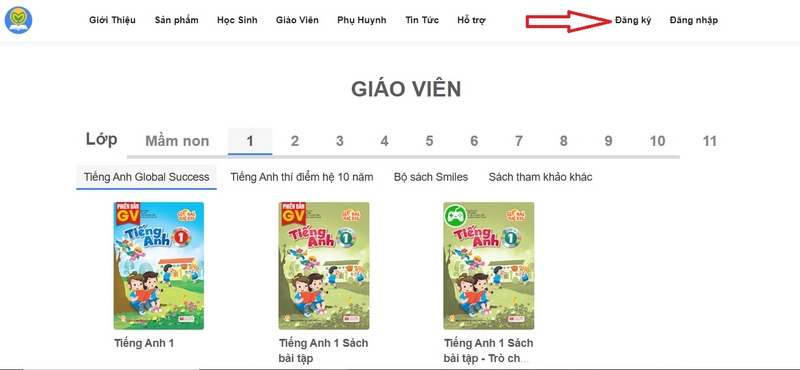 đăng ký tài khoản Sách Mềm 1