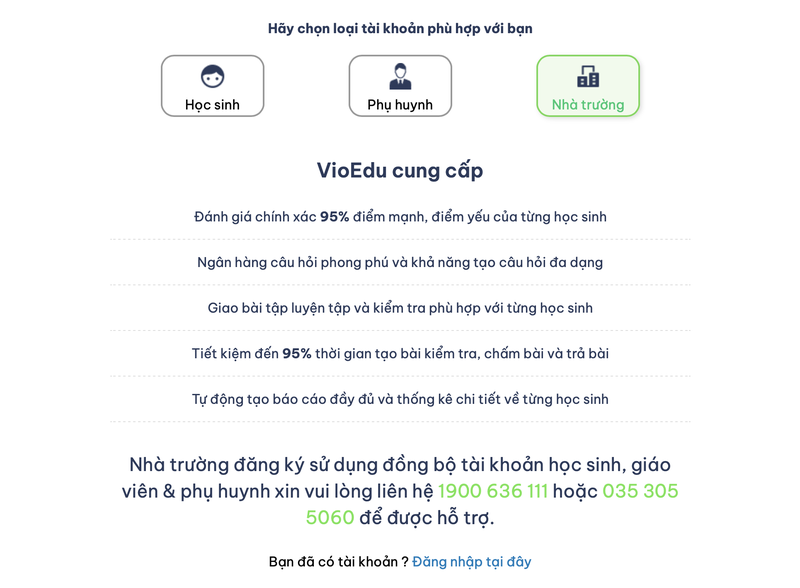 đăng ký tài khoản VioEdu - Hình 5
