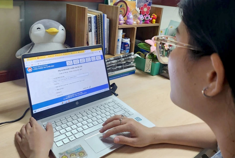 Đăng ký tuyển sinh vào lớp 1 trực tuyến - 05