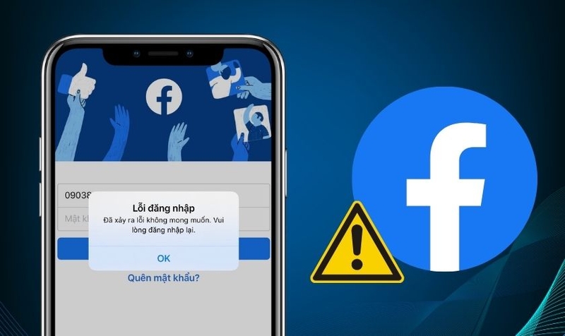 loi dang nhap facebook