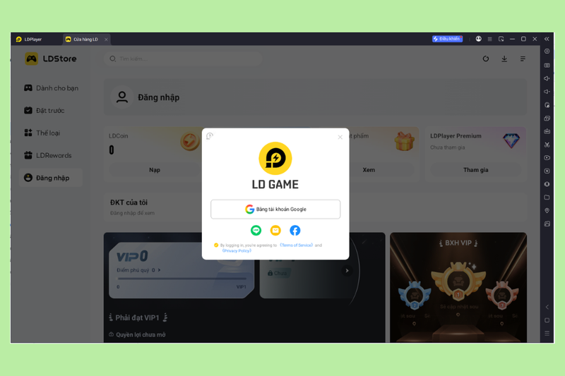 đăng nhập tài khoản Google