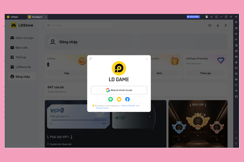 đăng nhập tài khoản Google