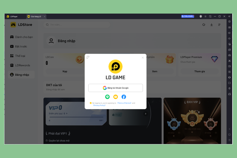 đăng nhập tài khoản Google