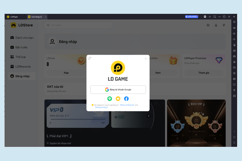đăng nhập tài khoản Google