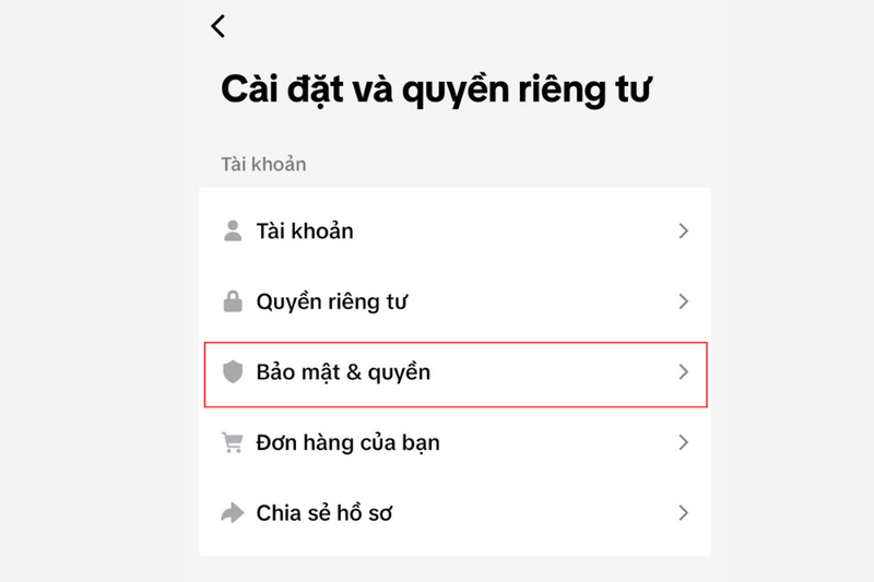 Bảo mật & quyền