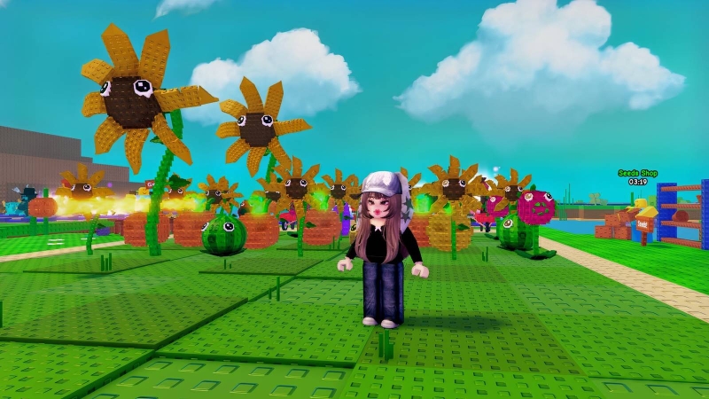 đánh boss trong Plants vs Brainrots hình 14