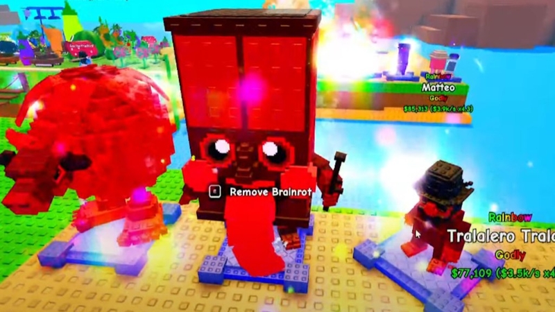 đánh boss trong Plants vs Brainrots hình 6