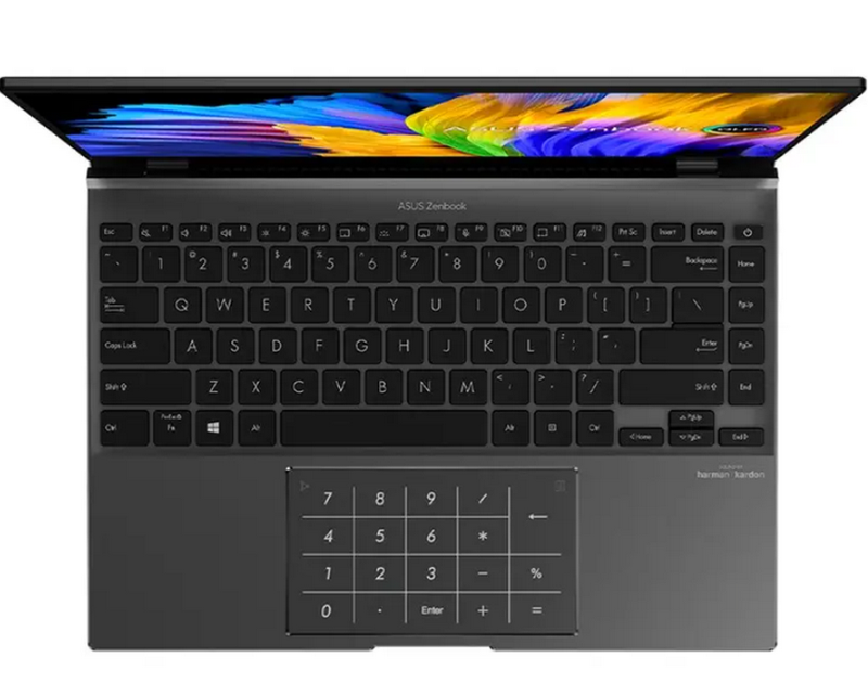 Bàn phím "tràn viền" của ASUS ZenBook 14X OLED