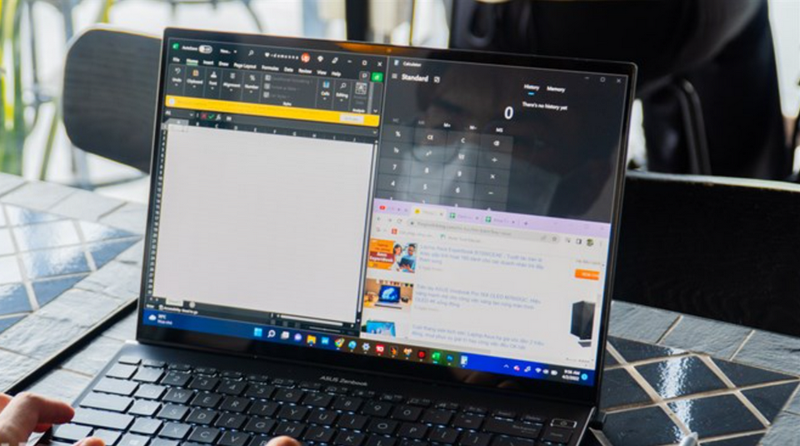 Trải nghiệm gõ phím trên ZenBook 14X OLED thực sự xuất sắc