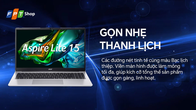 đánh giá acer aspire lite 15 ảnh 4