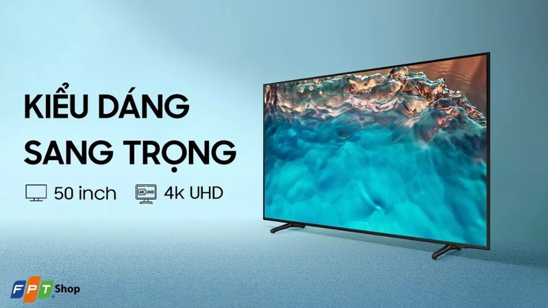 đánh giá&nbsp;Smart TV Samsung UA50BU8000 1