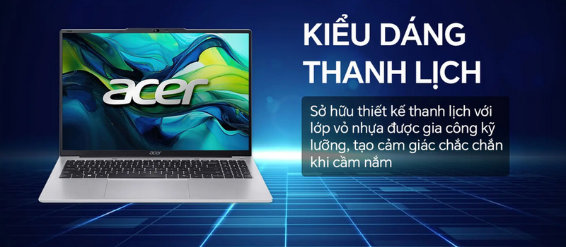Acer Aspire Lite AL16 thể hiện sự thanh lịch