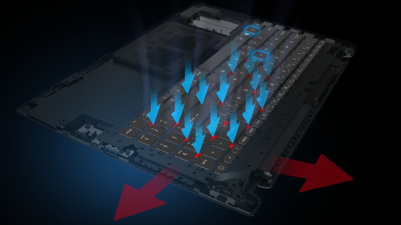 Tản nhiệt hiệu quả, vận hành ổn định