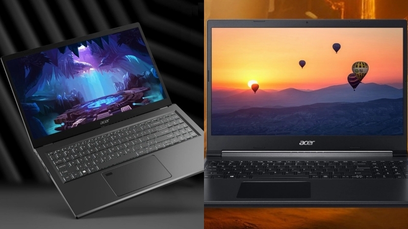 Acer Aspire 5 và 7 là hai dòng laptop gaming nổi bật nhất và được nhiều người sử dụng