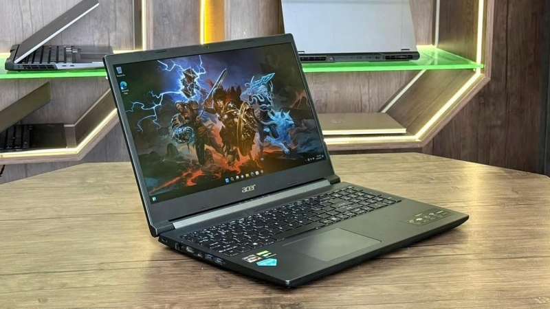 Trọng lượng các mẫu máy Acer Aspire gaming chỉ khoảng 1.7 - 2.1kg